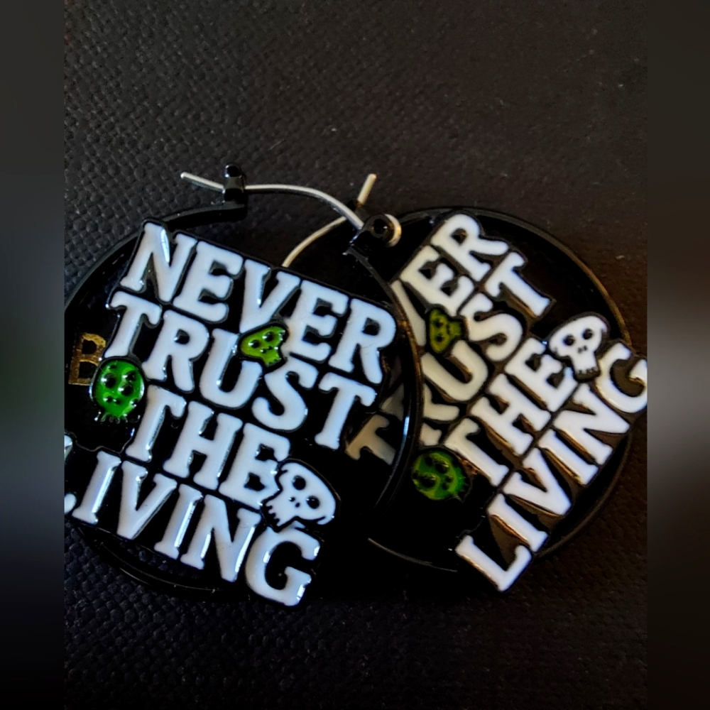 💥3 for $15! Beetlejuice Earrings